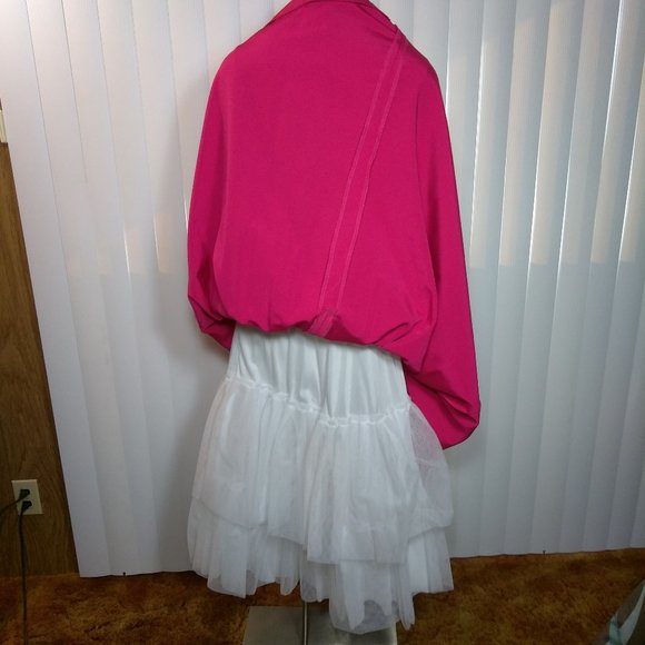 Embellished Gown with removable cape dress - Picture 14 of 16